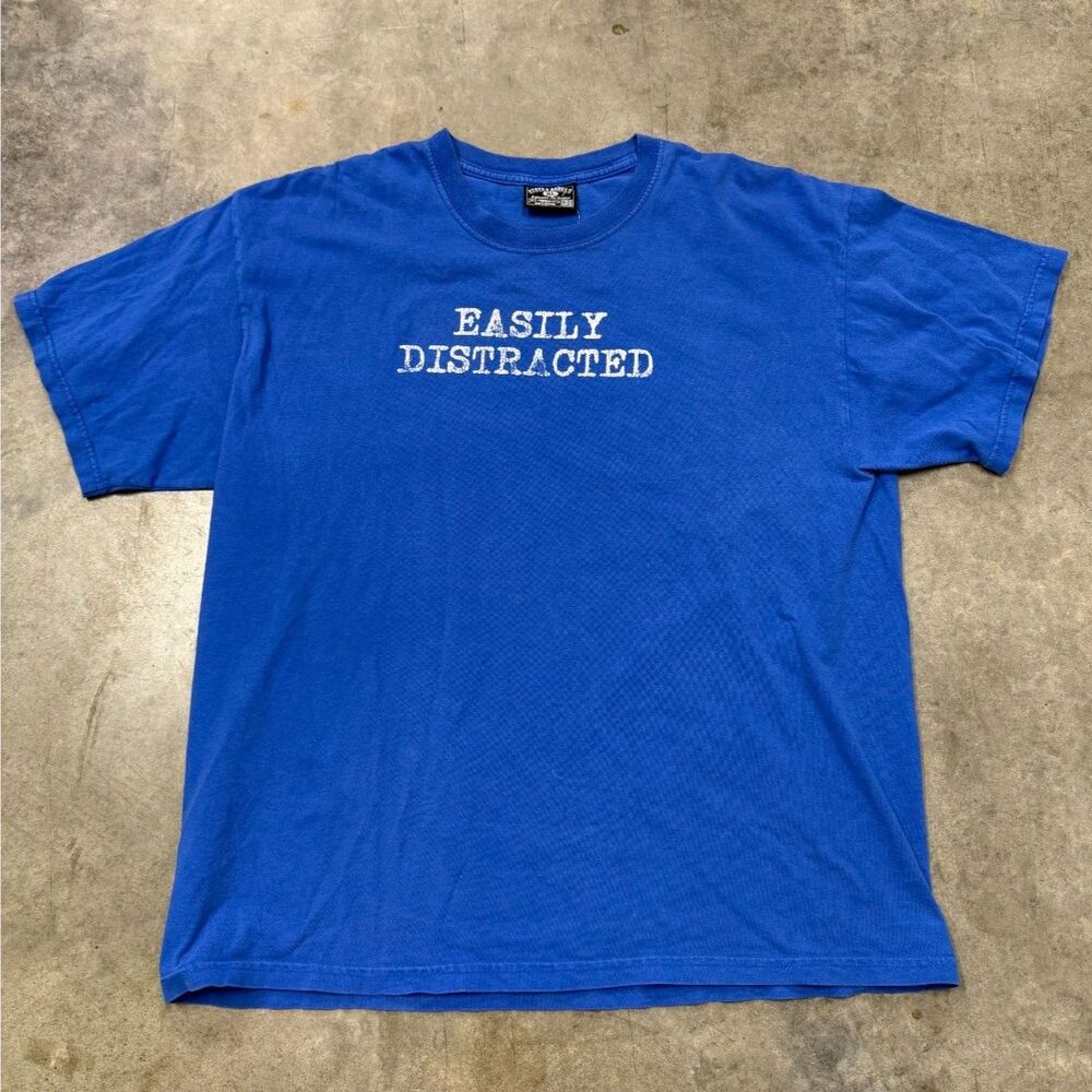 Vintage Easily Distracted ADHD Tee